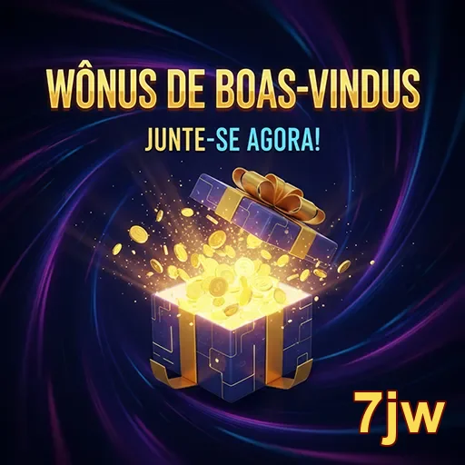Imagem de um presente de boas-vindas do site 7jw para novos usuários.